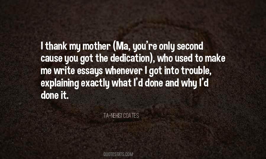 Thank You Mother Quotes #618058