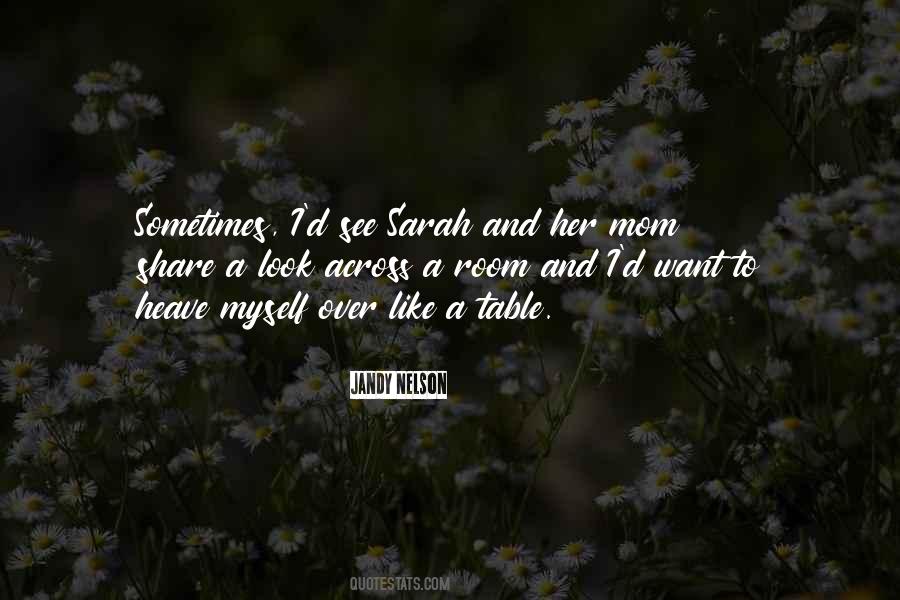 Quotes About Sarah #1236021