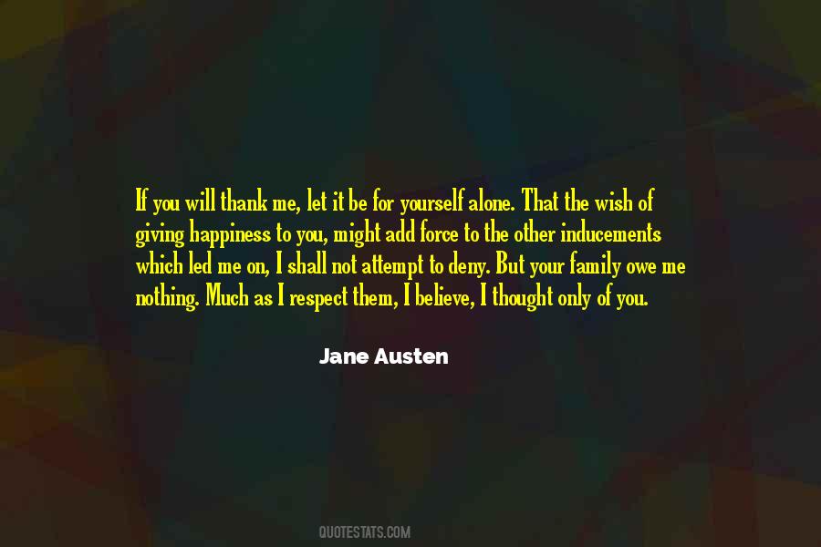 Thank You My Family Quotes #1211765