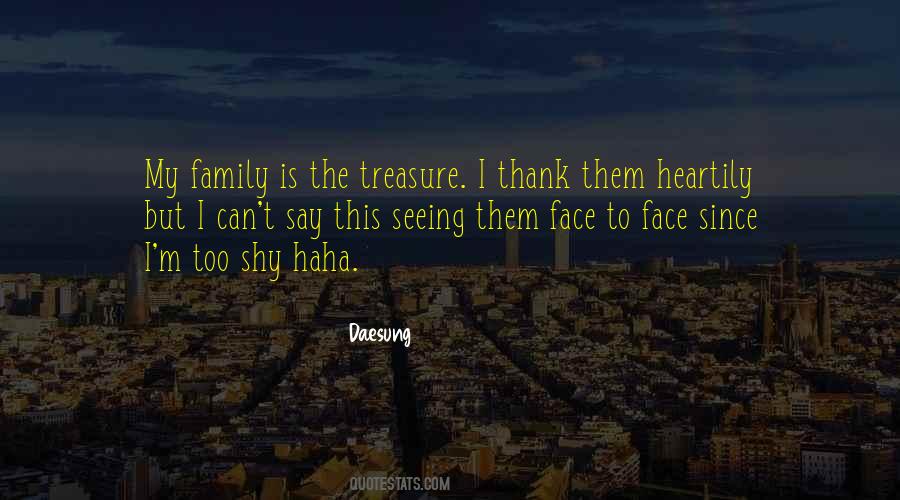 Thank You My Family Quotes #547107