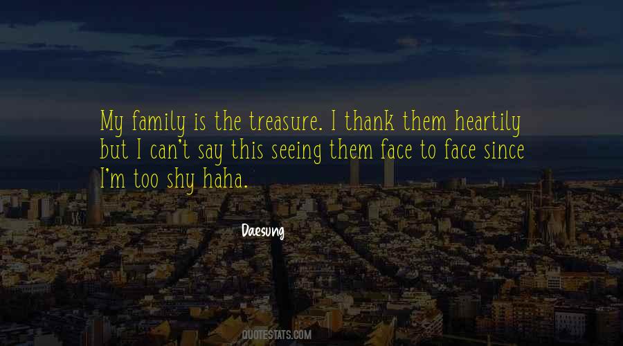 Thank You My Family Quotes #547107