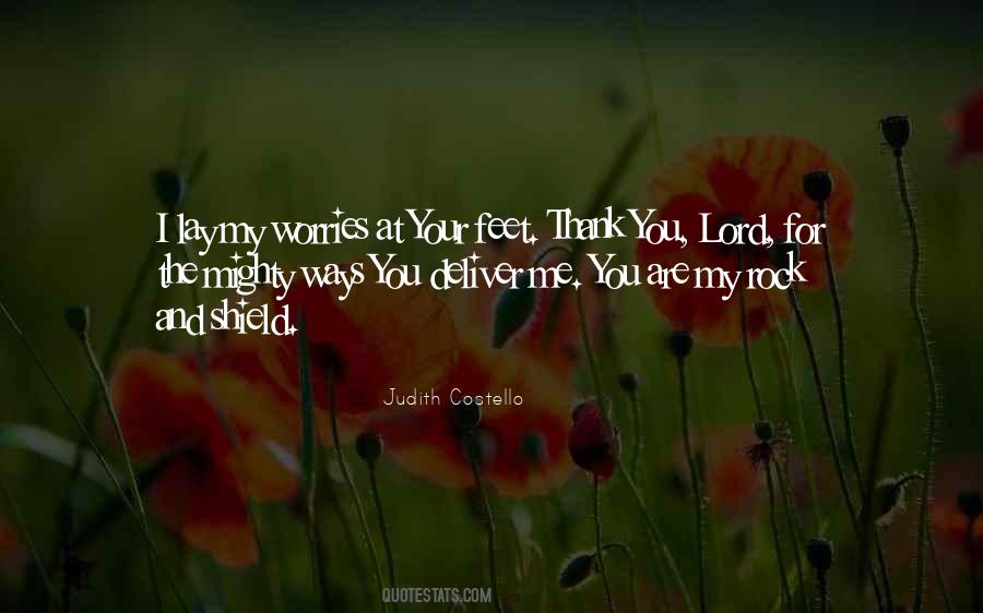 Thank You My Lord Quotes #557910