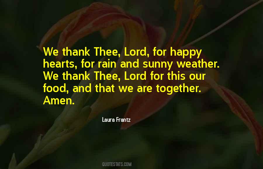 Thank You My Lord Quotes #802643