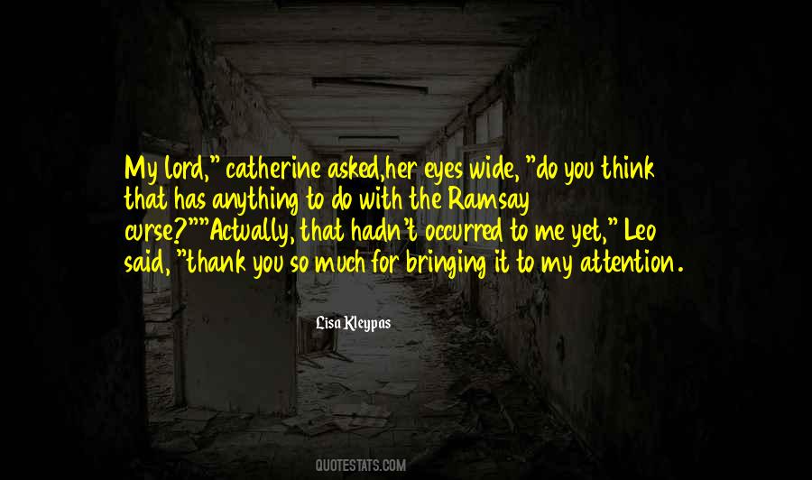 Thank You My Lord Quotes #951103