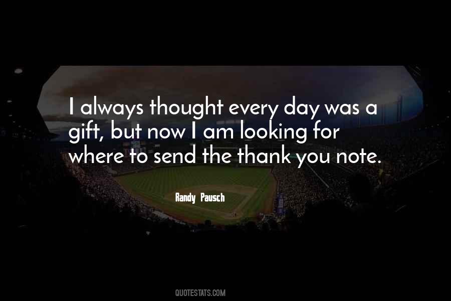 Thank You Note Quotes #943669