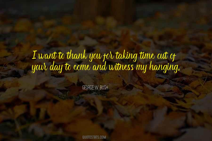Thank You Time Quotes #122986