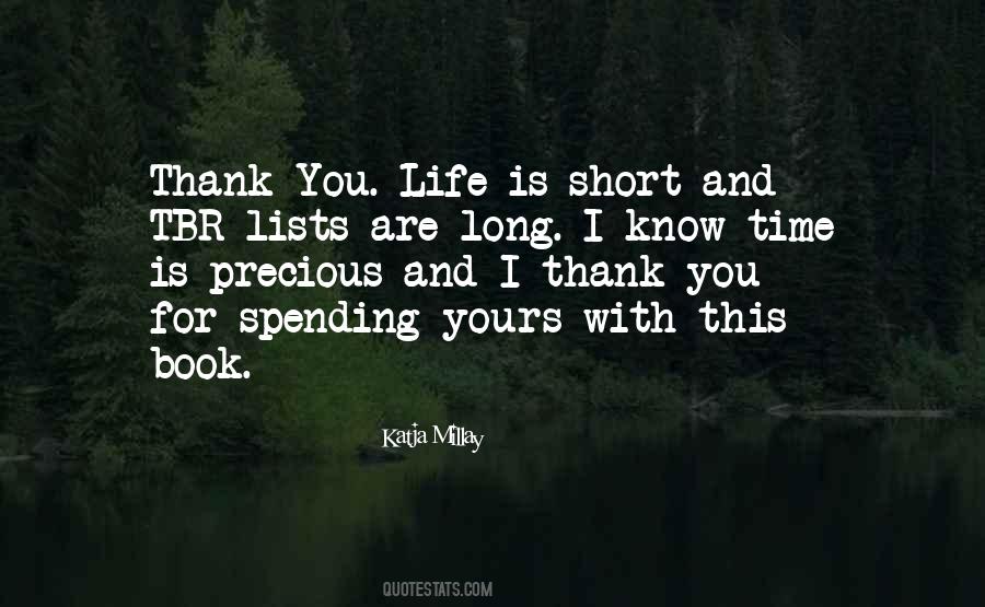 Thank You Time Quotes #960953