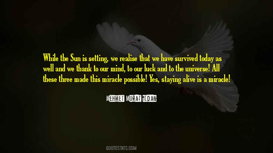 Thank You Universe Quotes #1615030