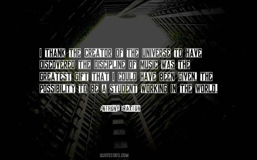 Thank You Universe Quotes #189005