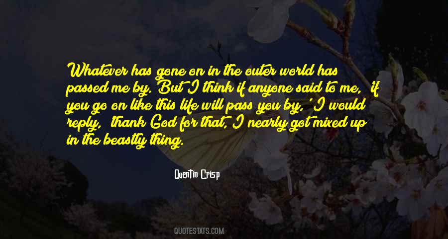 Thank You World Quotes #972125