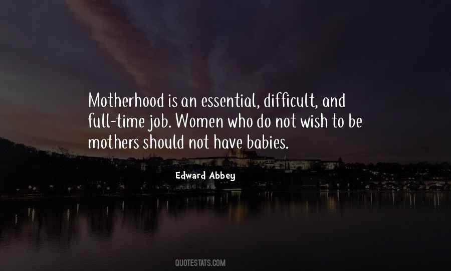 Quotes About Baby Mothers #1473526