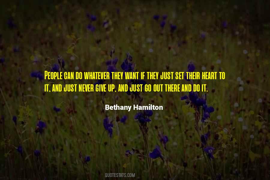 Quotes About Bethany Hamilton #1390438