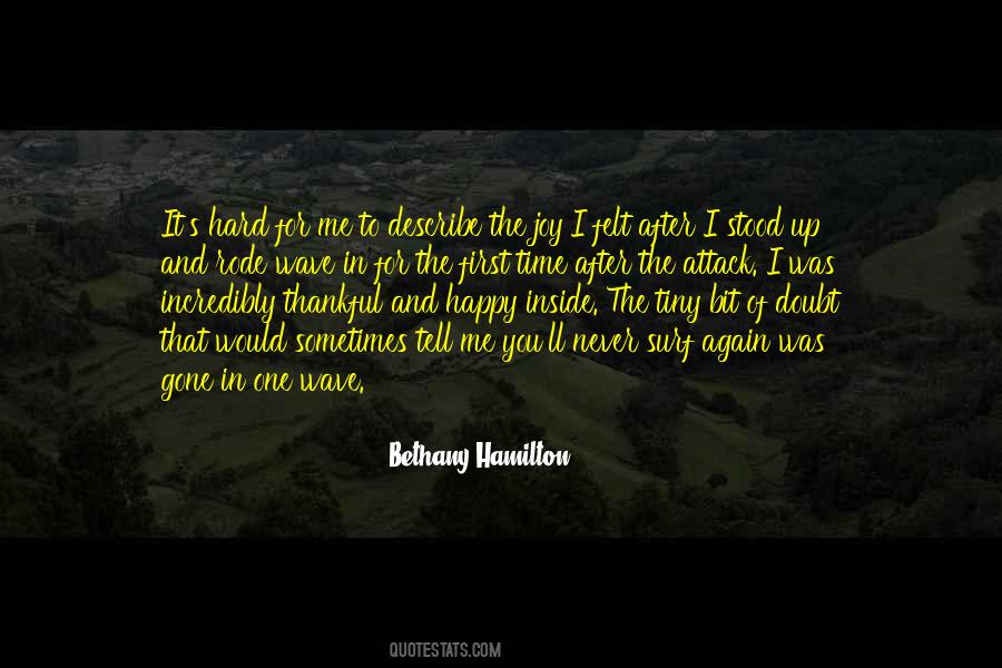 Quotes About Bethany Hamilton #690898