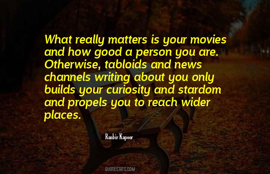 Quotes About Ranbir Kapoor #1443157