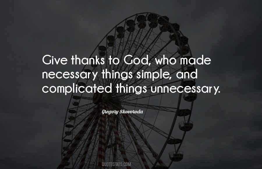 Thanks God Quotes #319843