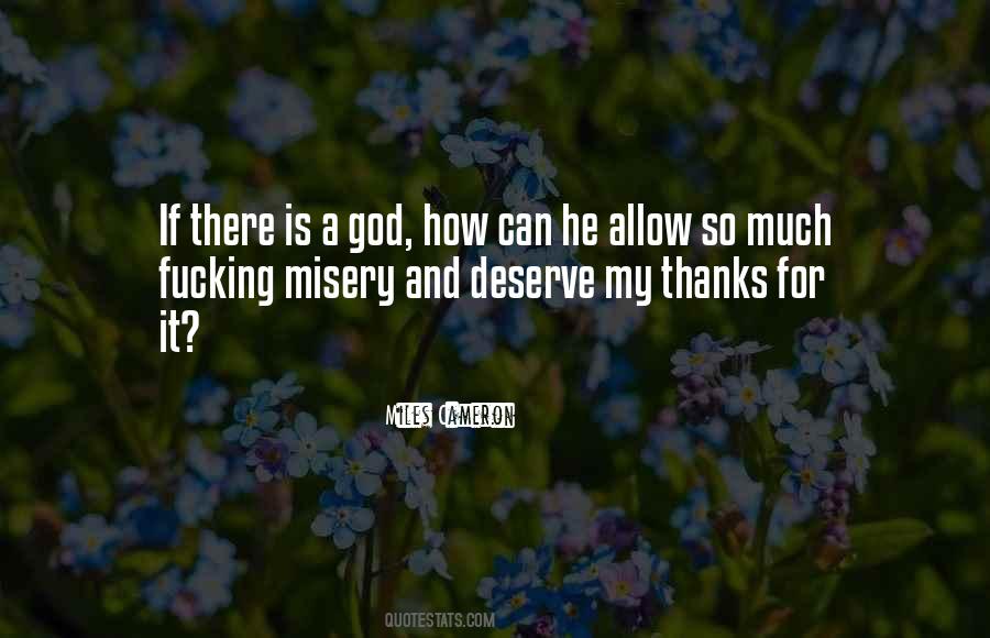 Thanks God Quotes #499561