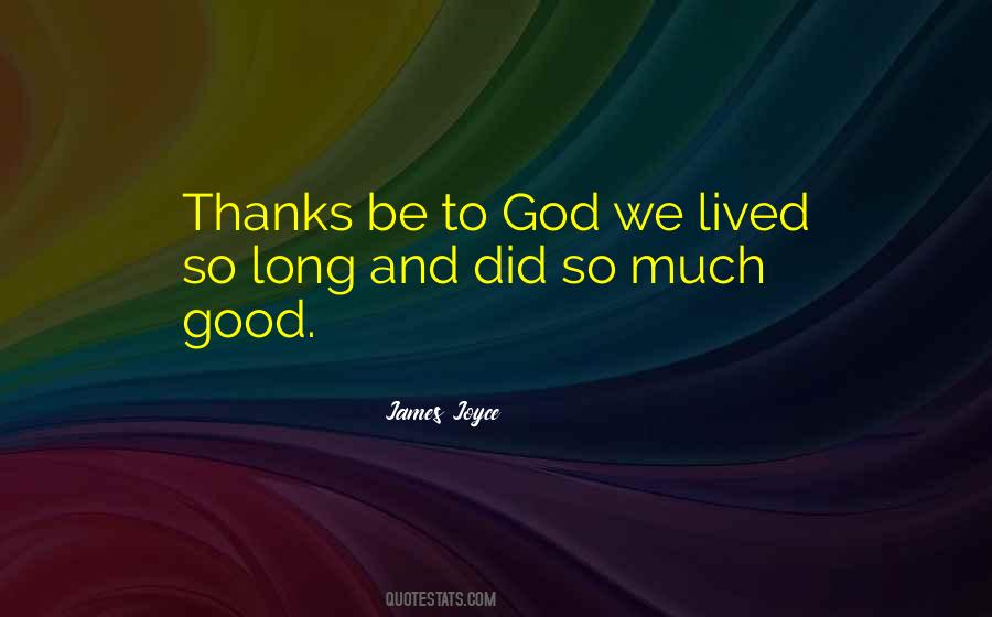 Thanks God Quotes #720810