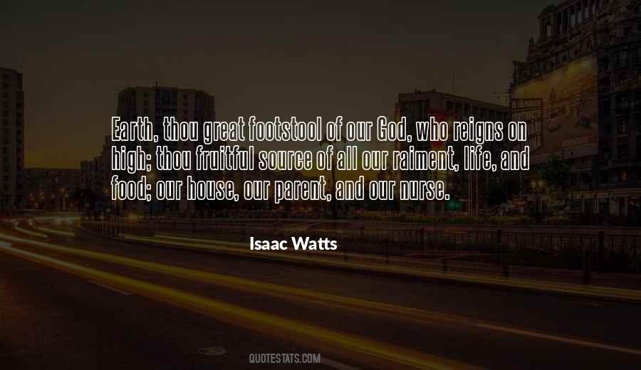 Quotes About Isaac Watts #712001