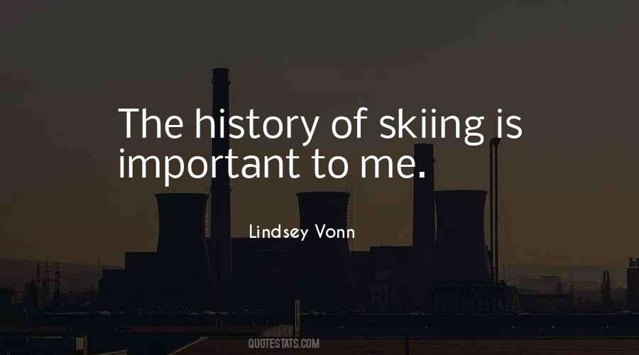 Quotes About Lindsey Vonn #935762