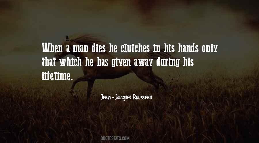 Quotes About Jean Jacques Rousseau #49307