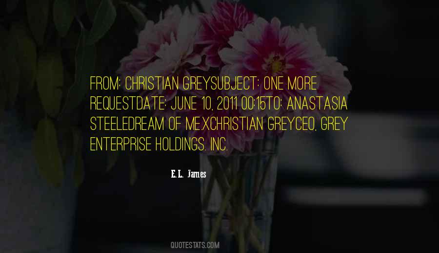 Quotes About Christian Grey #1569559