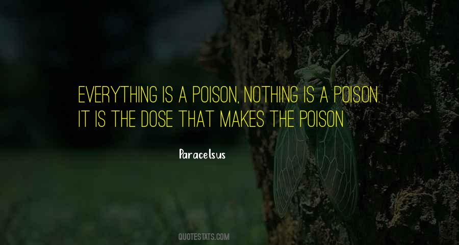 Quotes About Poison #1174404