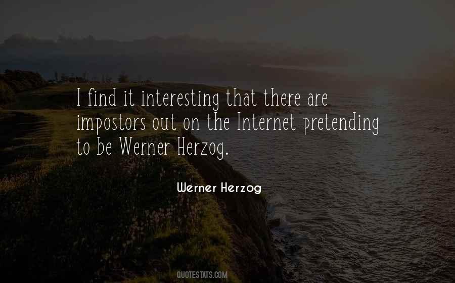 Quotes About Werner Herzog #1769705