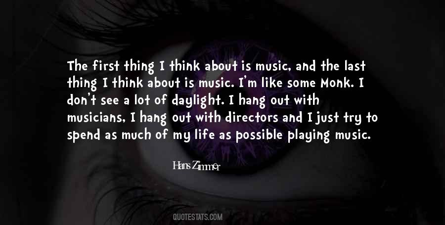 Quotes About Hans Zimmer #1606724