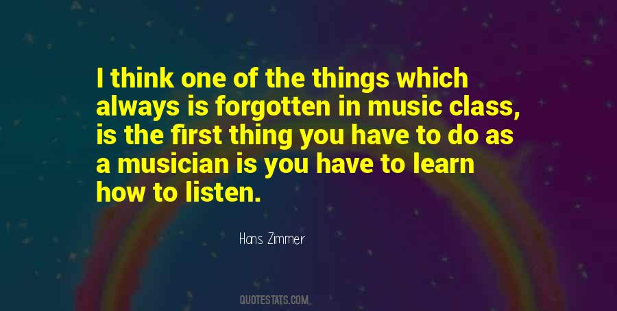Quotes About Hans Zimmer #1690573