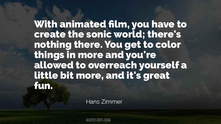 Quotes About Hans Zimmer #189516