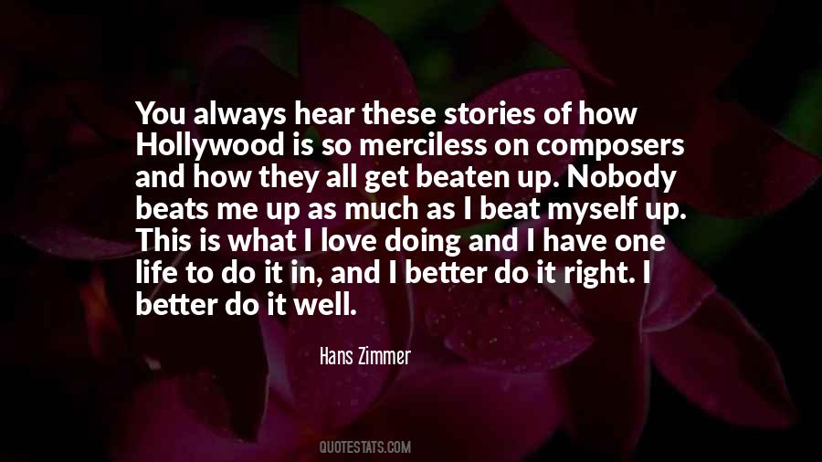 Quotes About Hans Zimmer #725954