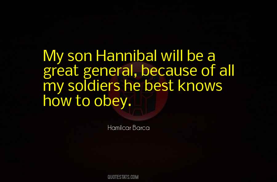 Quotes About Hannibal #1267837