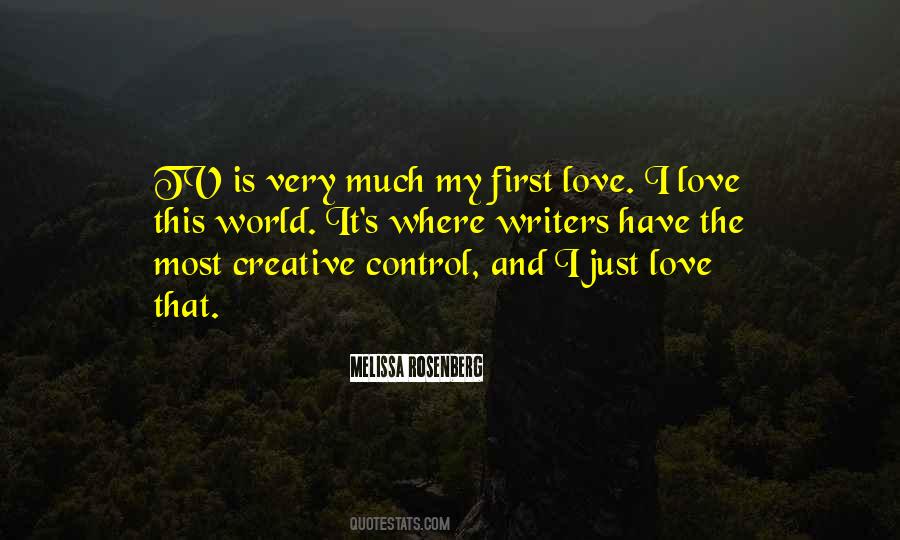 That First Love Quotes #90754