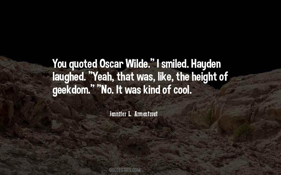 Quotes About Oscar Wilde #1742631