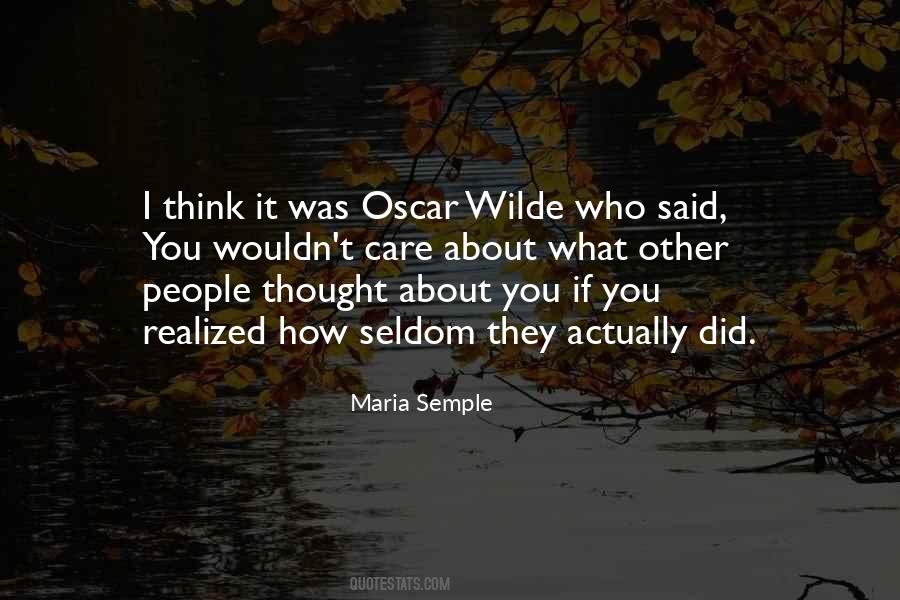 Quotes About Oscar Wilde #254899