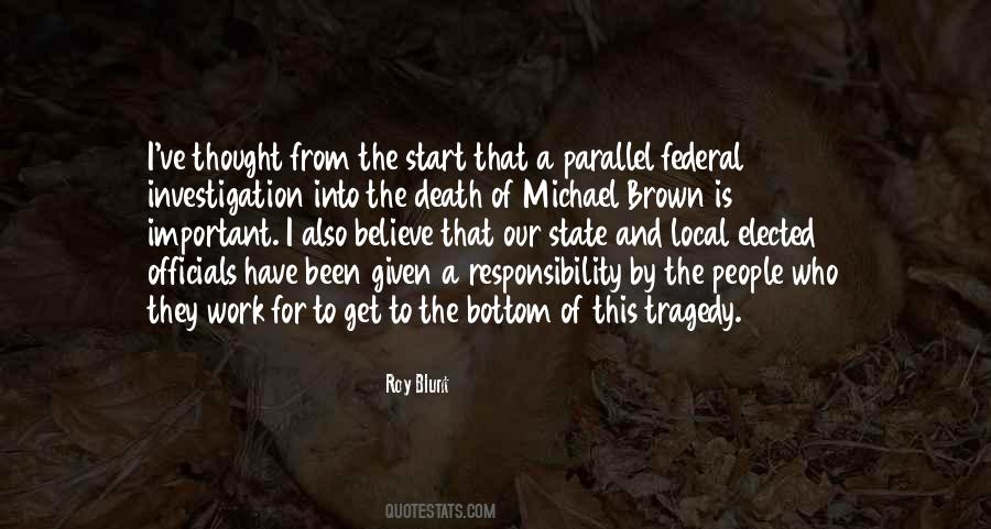 Quotes About Michael Brown #188458