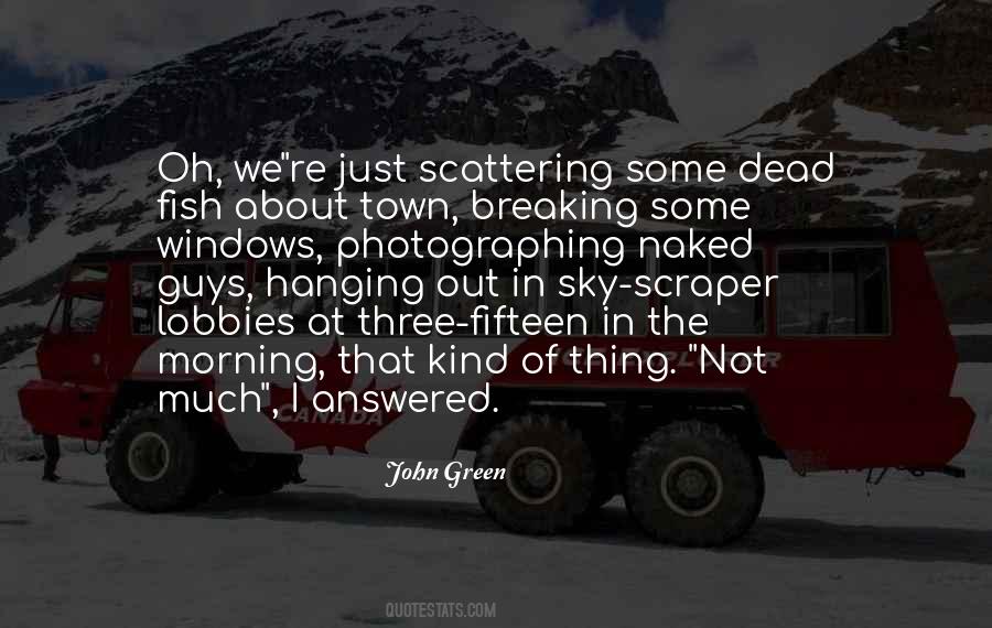 Quotes About John Green #30738