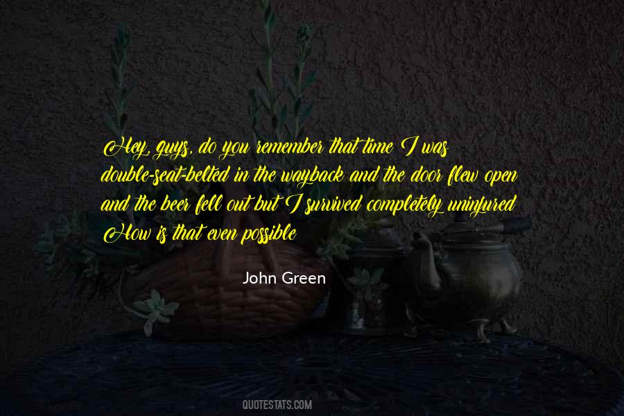 Quotes About John Green #6471