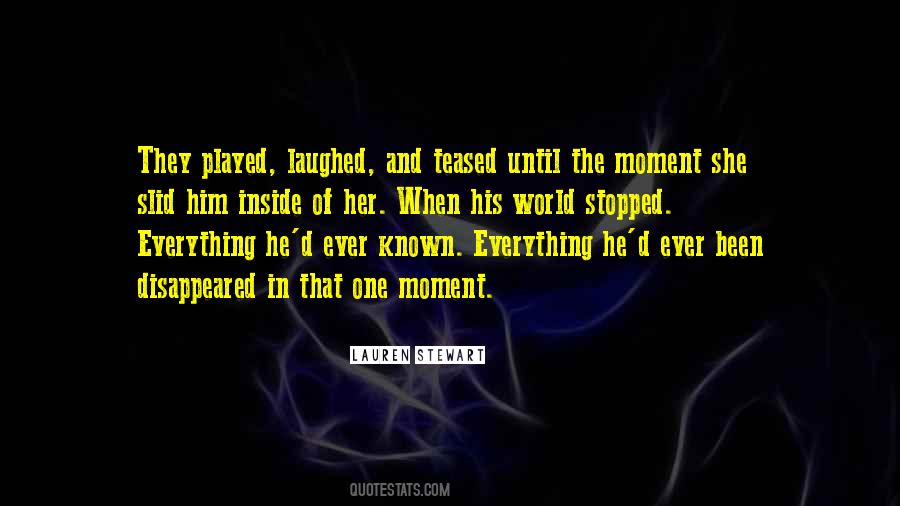 That One Moment Quotes #488530