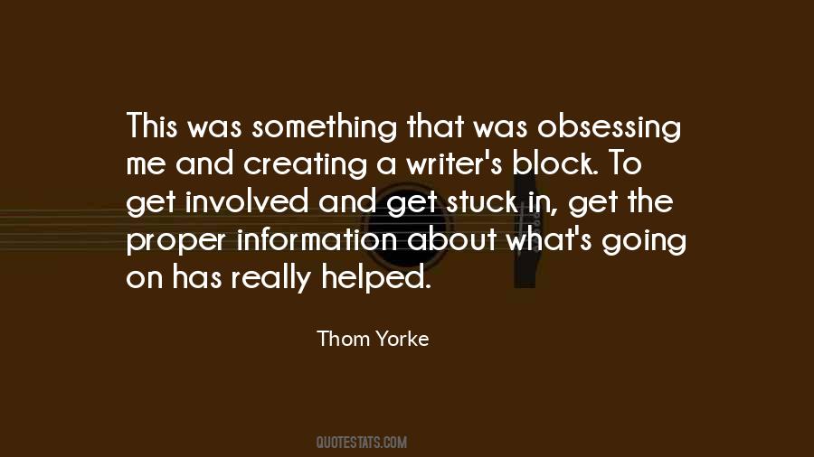 Quotes About Thom Yorke #525999