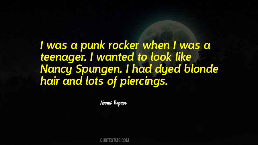 Quotes About Nancy Spungen #116994