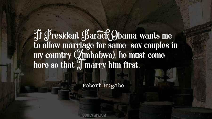 Quotes About Robert Mugabe #1080927