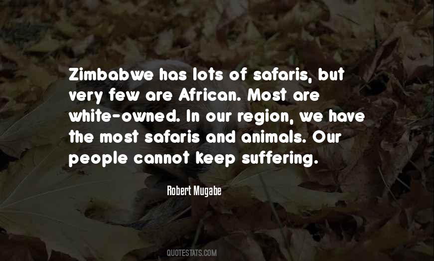 Quotes About Robert Mugabe #1320599