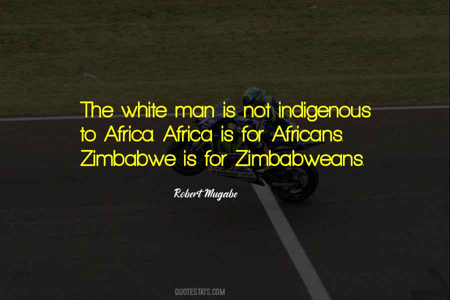 Quotes About Robert Mugabe #1526004