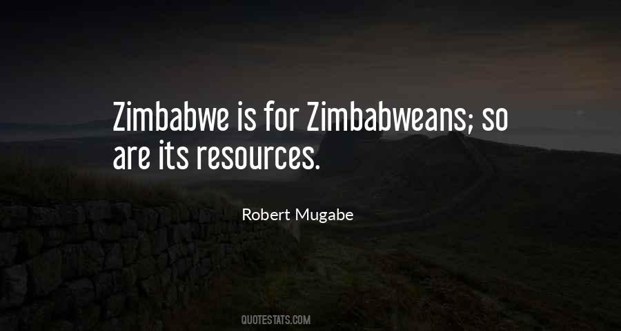 Quotes About Robert Mugabe #507215