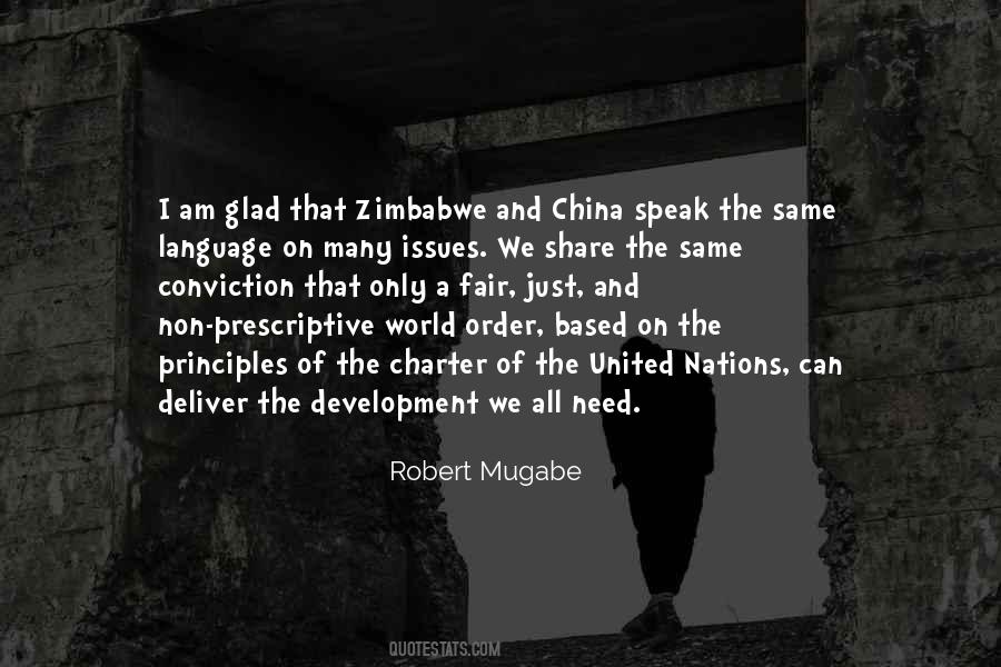 Quotes About Robert Mugabe #563815