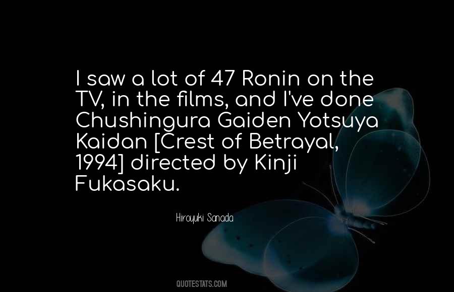 Quotes About Ronin #1265113