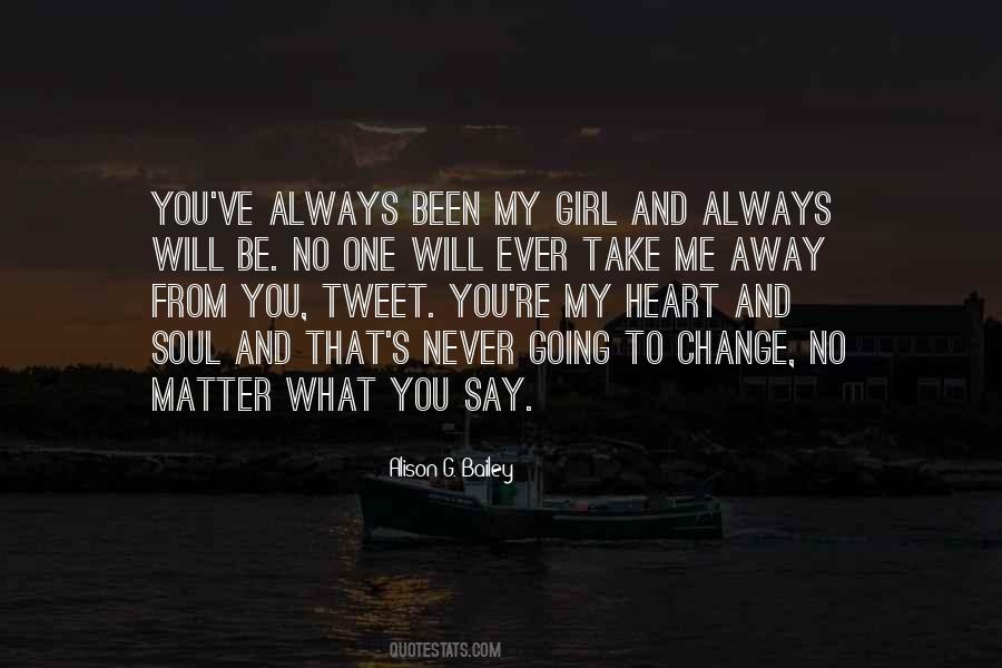 That's My Girl Quotes #30799