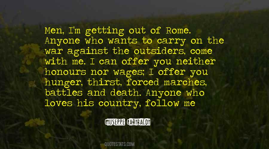 Quotes About Giuseppe Garibaldi #1174192