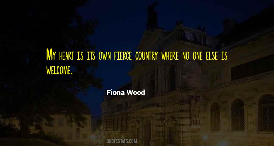 Quotes About Fiona Wood #1440245